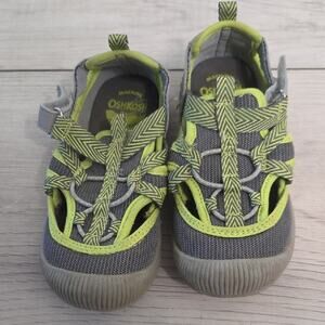 OshKosh B'gosh Kids Green and Gray Water Shoes